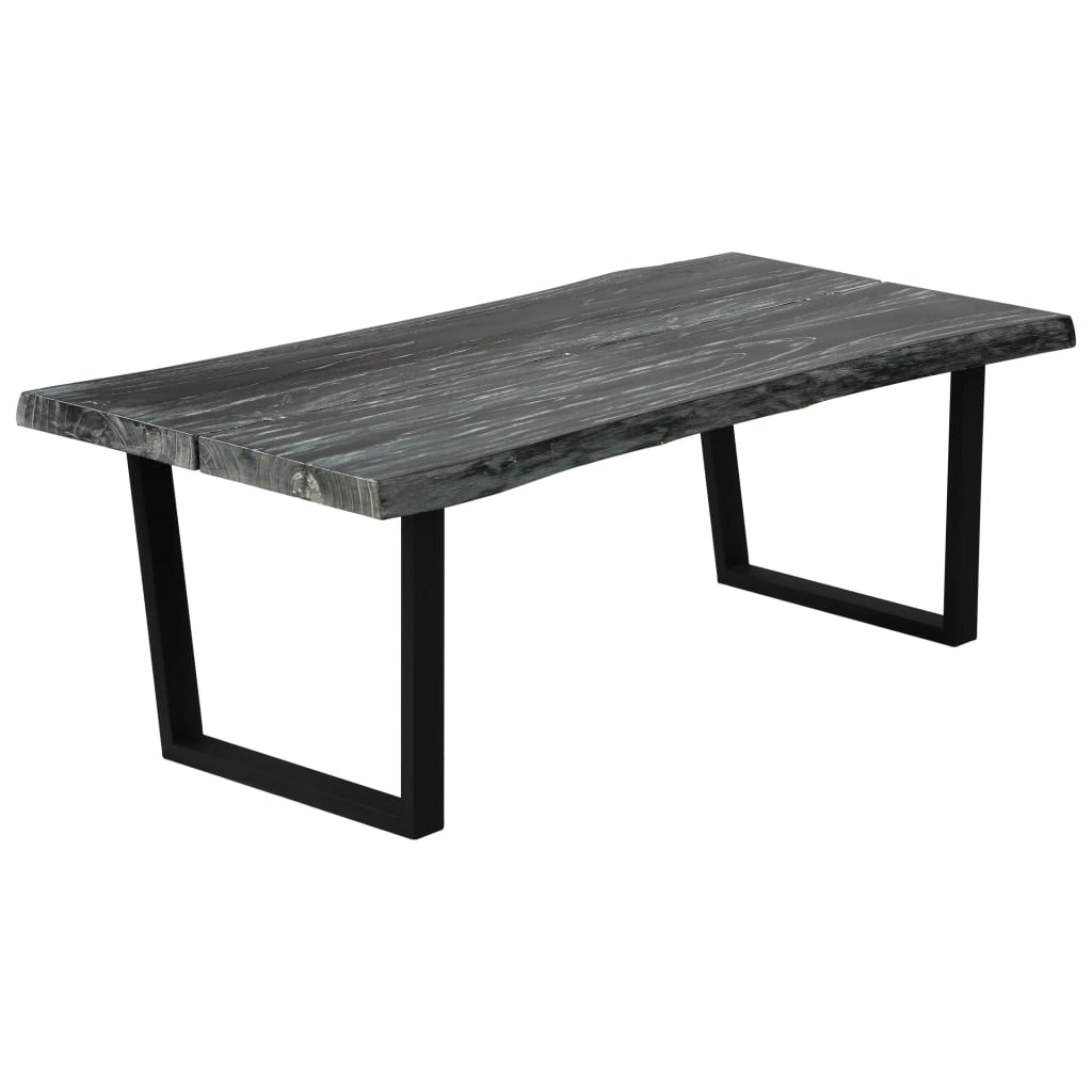 Solid mango wood coffee table 100x60x45 cm