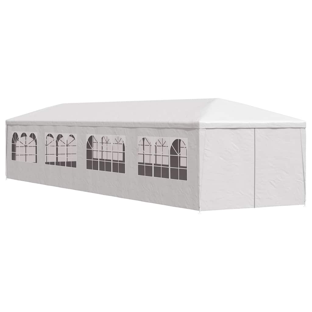 Marquesina de jardín 3x12 m blanca