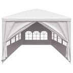 Marquesina de jardín 3x12 m blanca