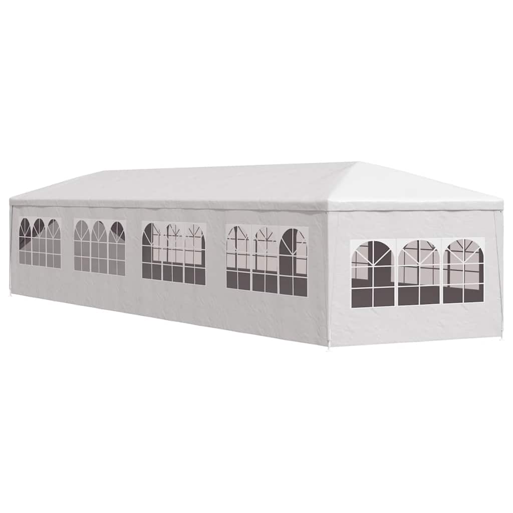 Marquesina de jardín 3x12 m blanca