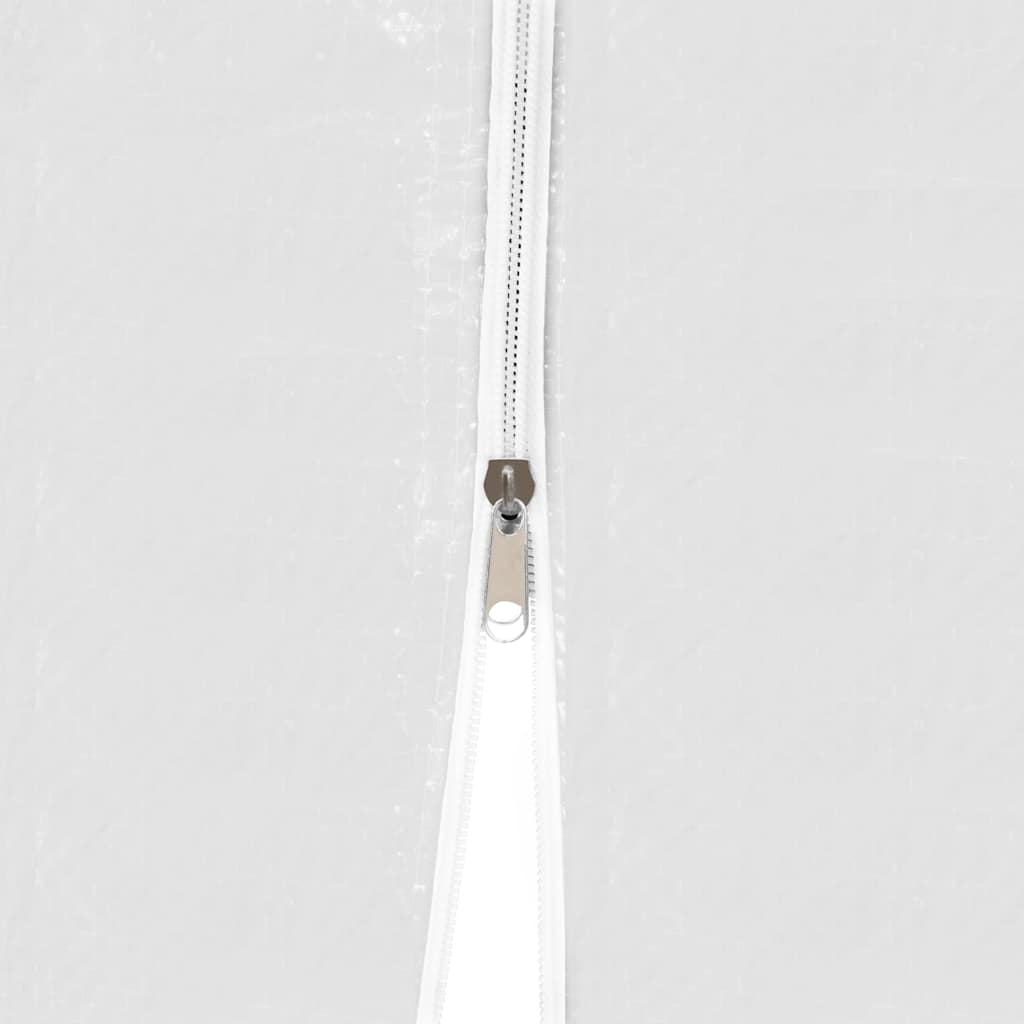 Marquesina de jardín 3x12 m blanca