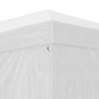 Marquesina de jardín 3x12 m blanca