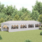 Marquise de jardim 3x12 m branca