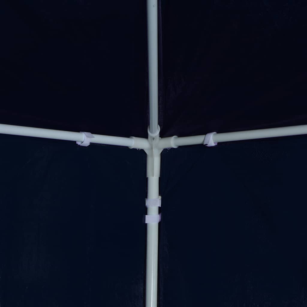Marquesina de jardín 3x12 m azul