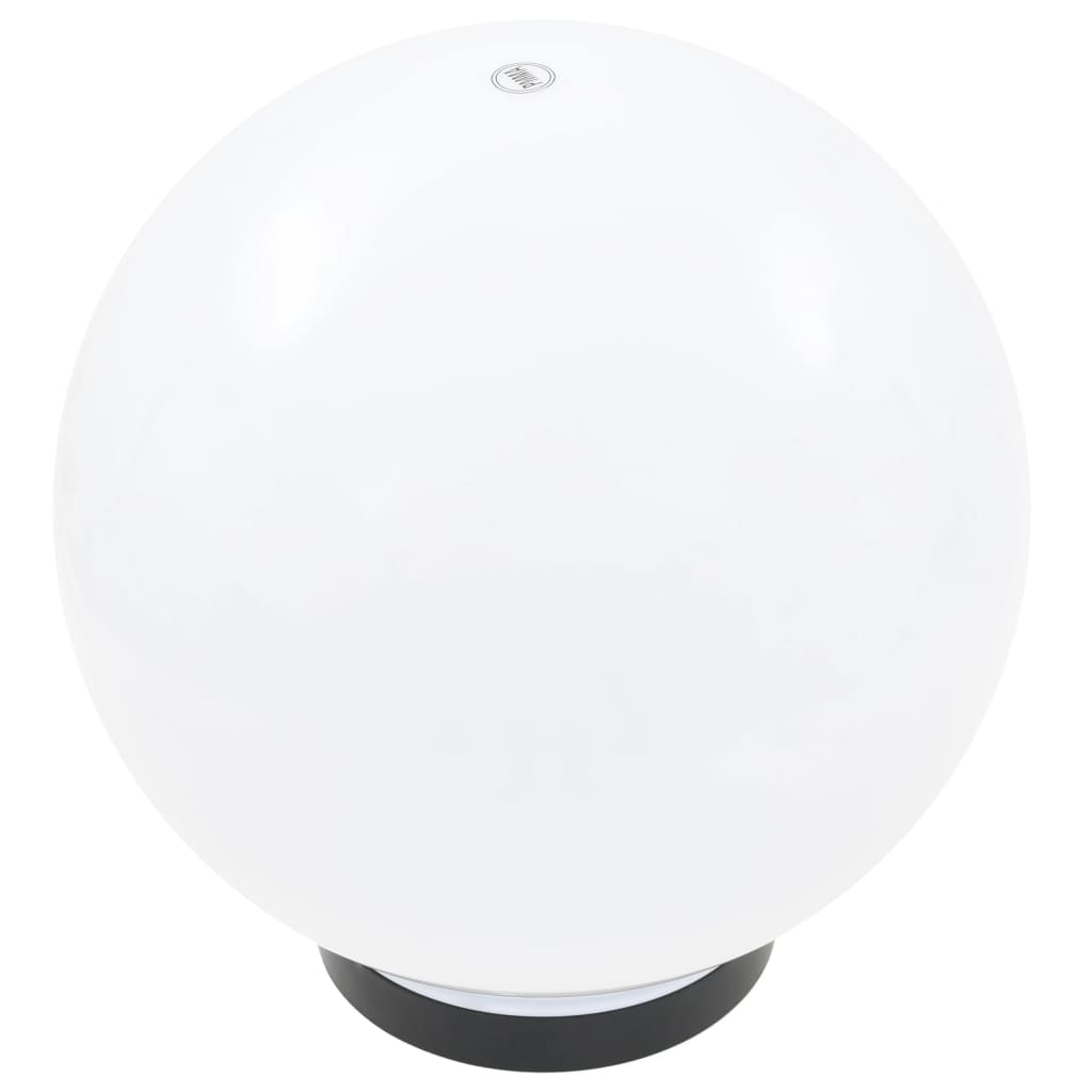Juego de lámparas de bola LED 2 piezas esféricas 25 cm PMMA