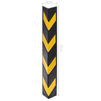 Protectores de esquina reflectantes 5 unidades goma 80 cm