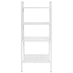 Estantería escalera 4 niveles metal blanco