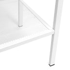 Estantería escalera 4 niveles metal blanco