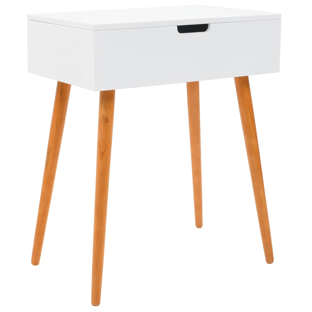 Tocador con espejo de MDF 60x40x75 cm