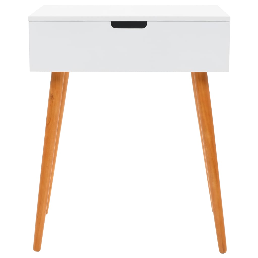 Tocador con espejo de MDF 60x40x75 cm