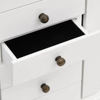 Joyero con espejo de MDF 25x13,5x34 cm
