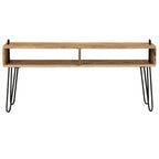 Mueble para TV madera maciza de mango 110x35x45 cm
