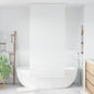 Estore de enrolar para duche 160x240 cm branco