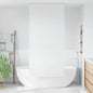 Estore de enrolar para duche 160x240 cm branco