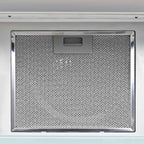 Campana extractora de pared acero inox blanca 756 m³/h 60 cm