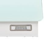 Campana extractora de pared acero inox blanca 756 m³/h 60 cm