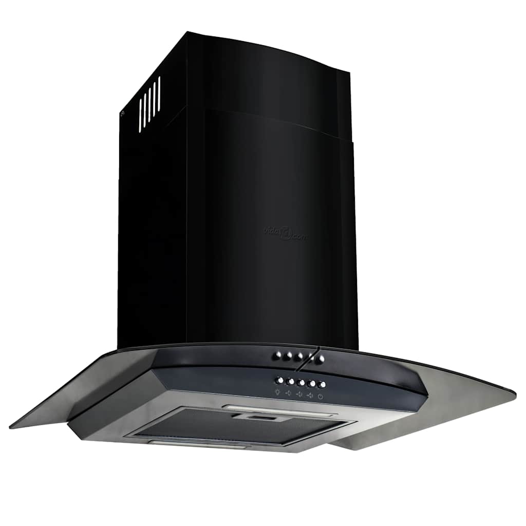 Campana extractora de pared 60 cm acero inoxidable 756 m³/h LED