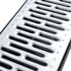 Canales de drenaje 3 unidades acero galvanizado 3 m