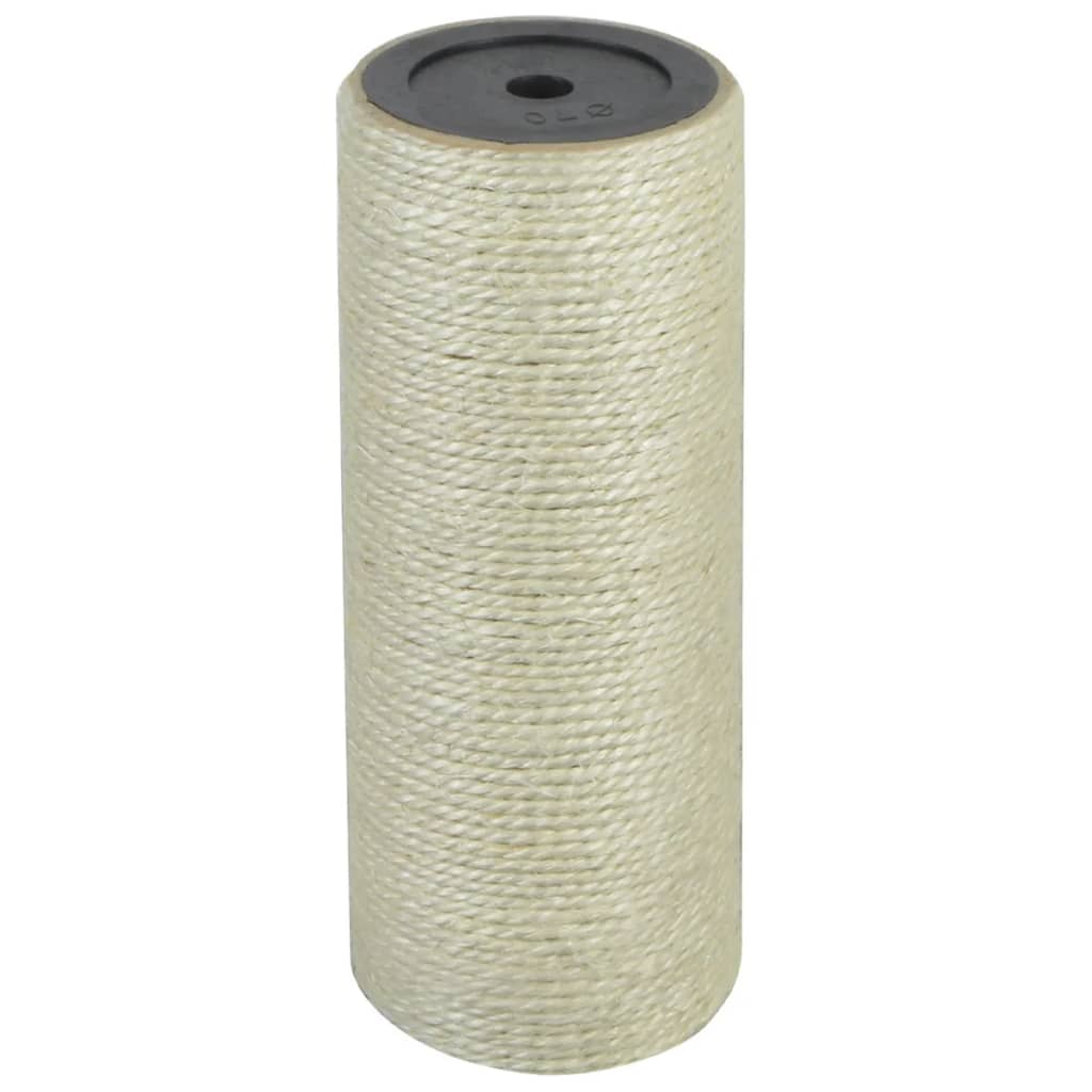 Poste rascador para gatos 8x20 cm 10 mm beige