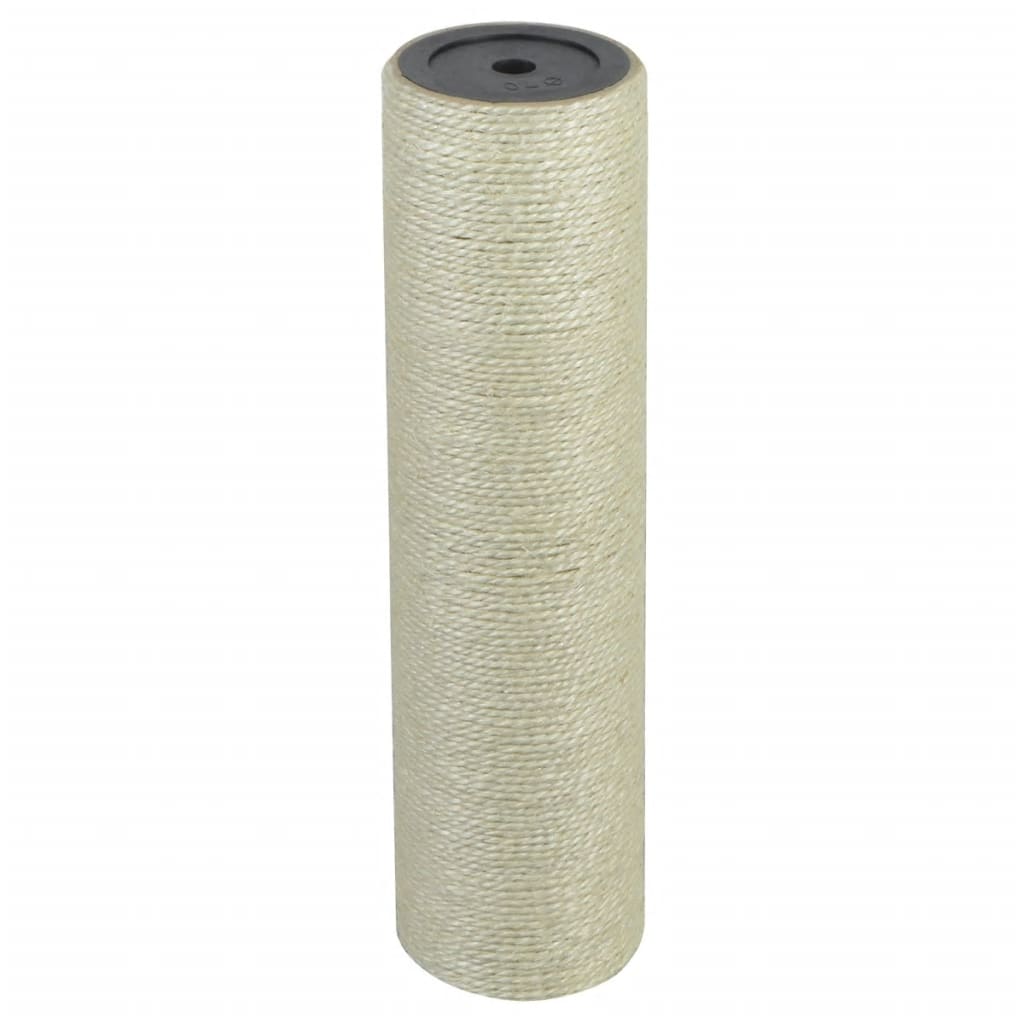Poste rascador para gatos 8x20 cm 8 mm beige