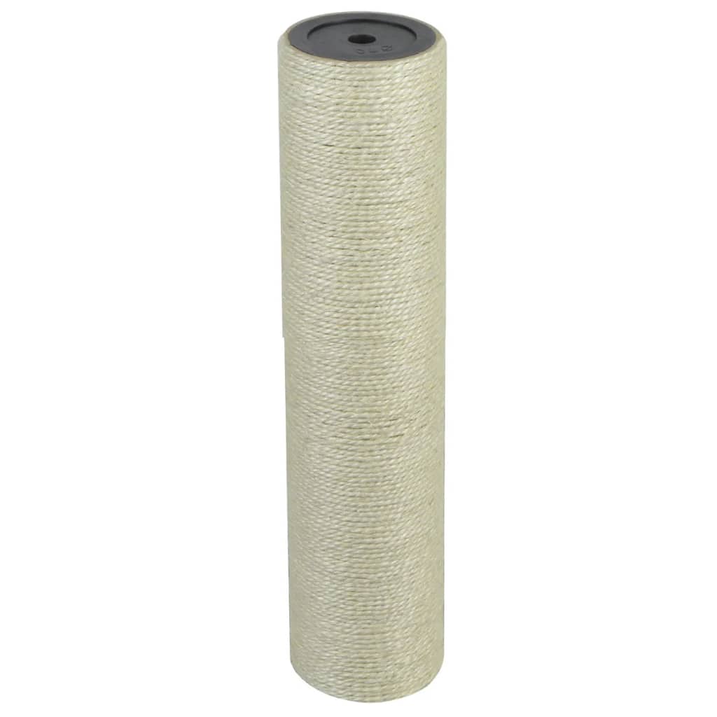 Poste rascador para gatos 8x35 cm 10 mm beige
