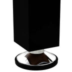 Futbolín de acero 60 kg 140x74,5x87,5 cm negro