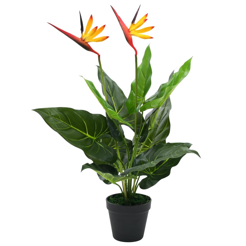 Árbol bananero artificial con macetero 250 cm verde