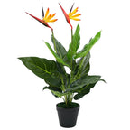 Árbol bananero artificial con macetero 250 cm verde