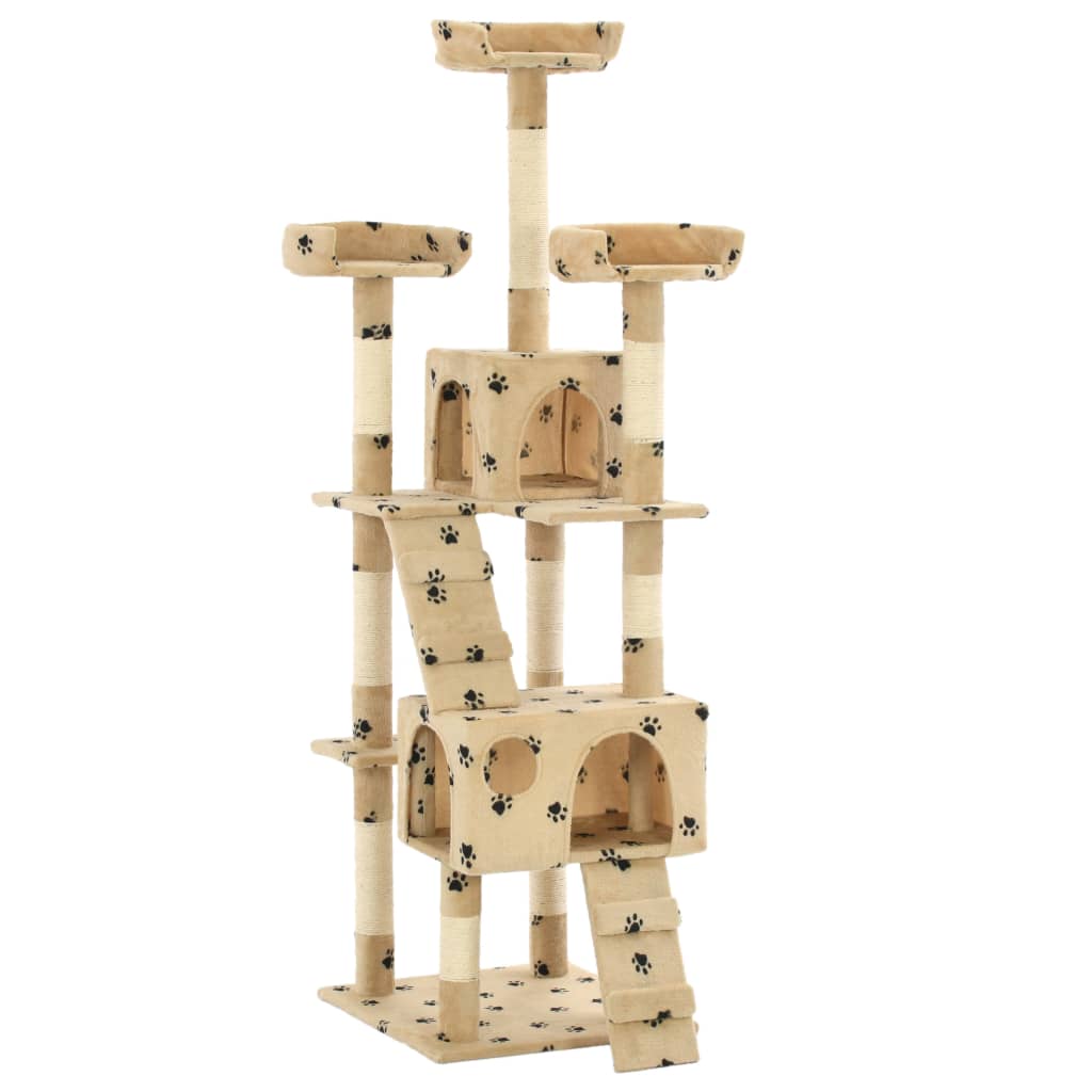 Rascador para gatos con poste rascador de sisal 150 cm gris