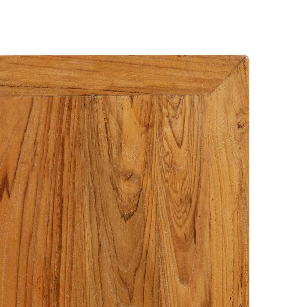 Mesa alta de bar teca maciza reciclada 60x60x107 cm