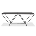 Mesa para empapelar plegable de MDF y aluminio 200x60x78 cm