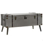 Mesa de centro de MDF y acero 102x51x48 cm
