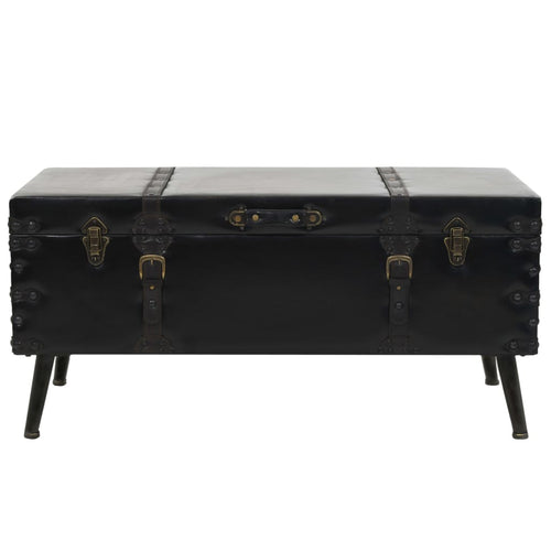 MDF and steel coffee table 102x51x48 cm