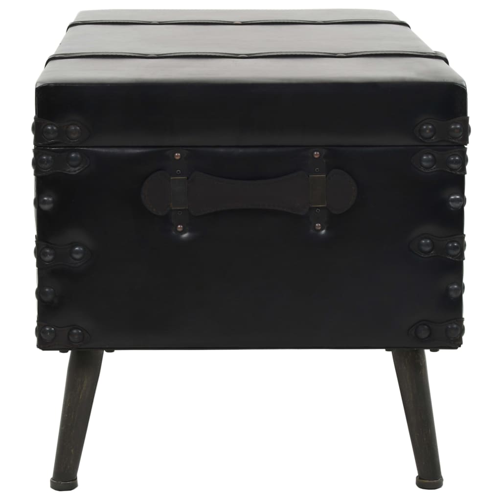 Mesa de centro de MDF y acero 102x51x48 cm