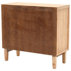 Cajonera de madera maciza de abeto 80x36x75 cm