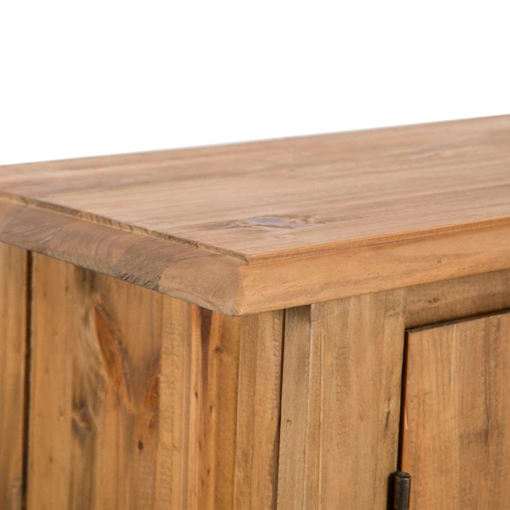 Mueble del cuarto de baño madera maciza de pino 59x32x80 cm