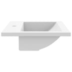 Lavabo de granito blanco 600x450x120 mm