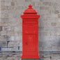 Vintage style stainless bronze aluminum column mailbox