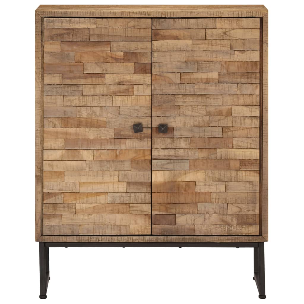Aparador de madera de teca reciclada 60x30x75 cm