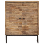 Aparador de madera de teca reciclada 60x30x75 cm