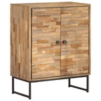 Aparador de madera de teca reciclada 60x30x75 cm