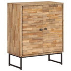 Aparador de madera de teca reciclada 60x30x75 cm