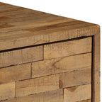 Aparador de madera de teca reciclada 60x30x75 cm