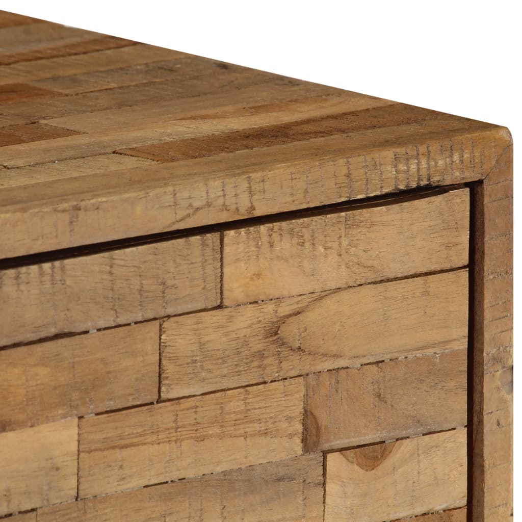 Aparador de madera de teca reciclada 60x30x75 cm