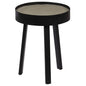 Mesa de centro con superficie de hormigón 40x55 cm