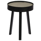 Mesa de centro con superficie de hormigón 40x55 cm