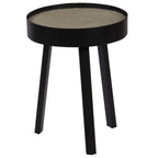 Mesa de centro con superficie de hormigón 40x55 cm