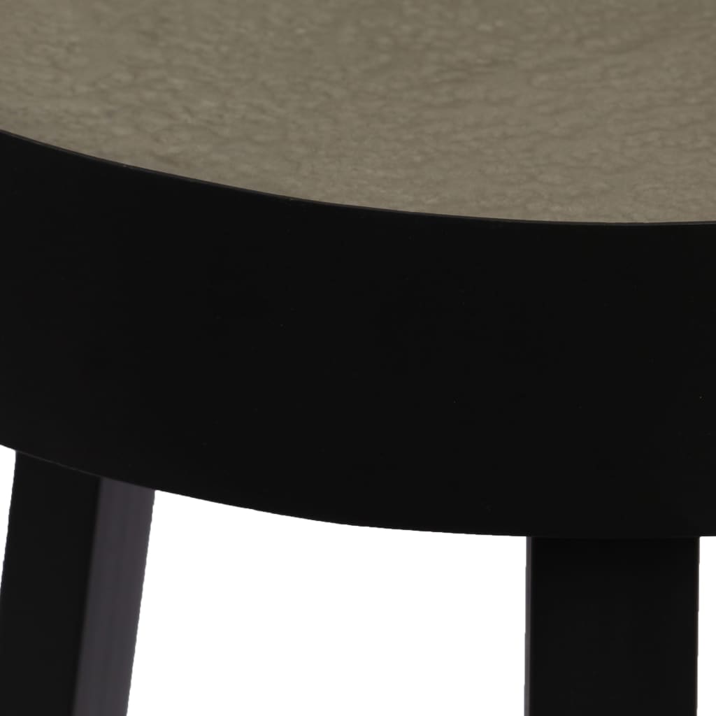 Mesa de centro con superficie de hormigón 40x55 cm