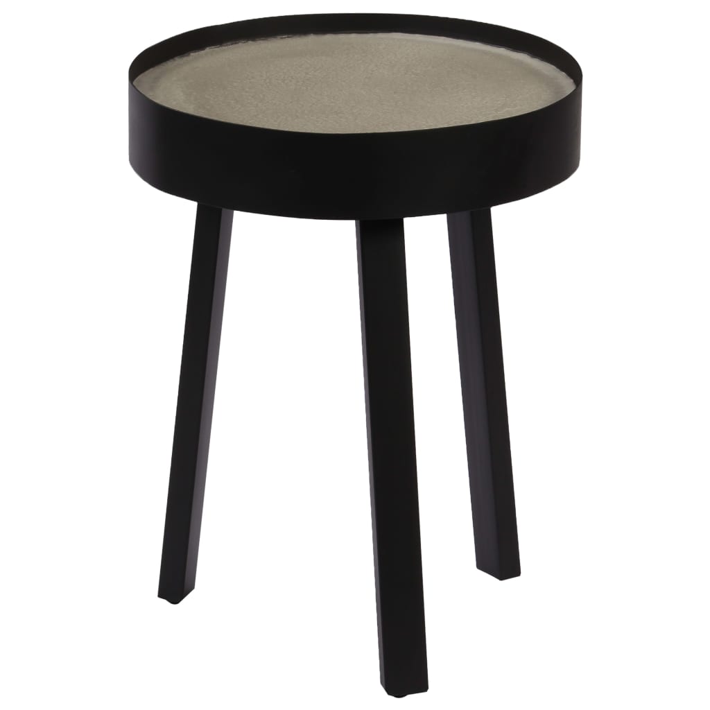 Mesa de centro con superficie de hormigón 40x55 cm