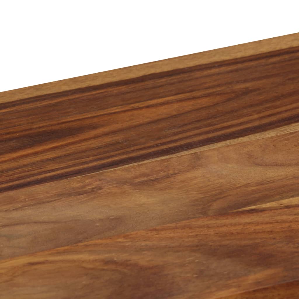 Mueble para TV madera maciza de acacia 140x30x40 cm